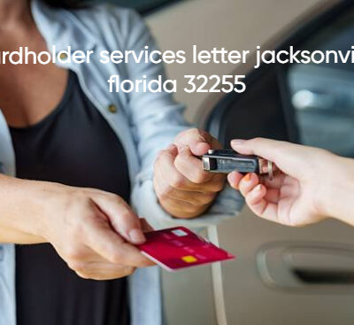 Why Did You Get a Cardholder Services Letter Jacksonville Florida 32255?